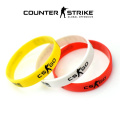 Factory Custom Couleur Brand Logo Luminous Bracelet Silicone Bracelet Silicone